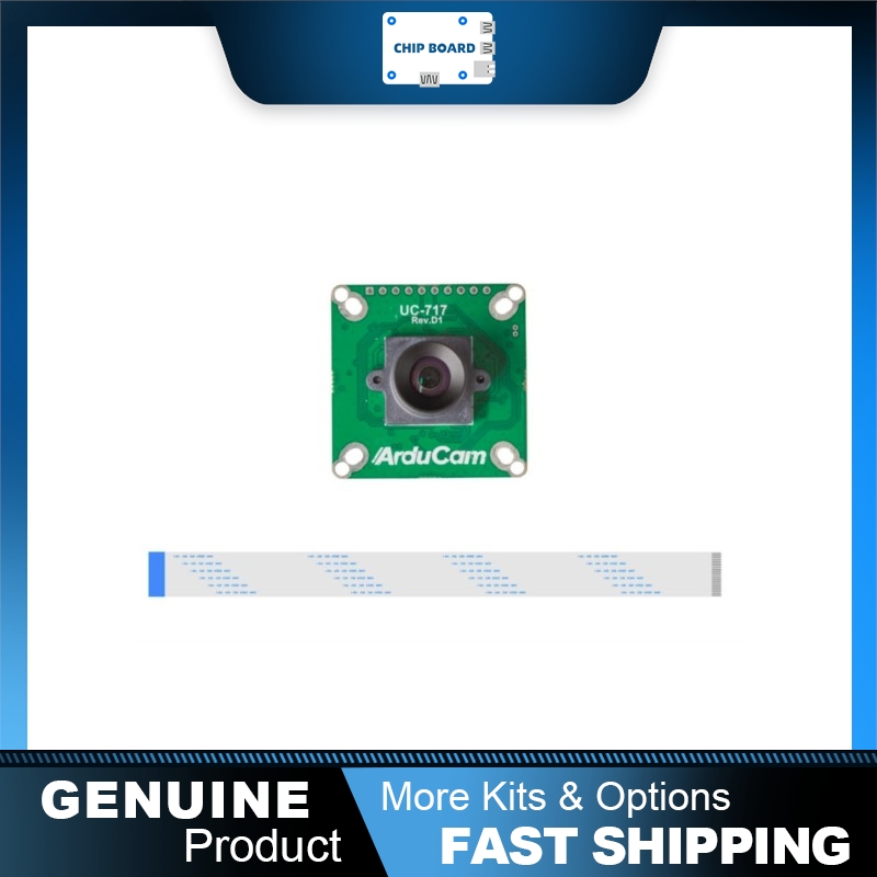 Raspberry Pi Global Shutter Camera Imx296 - Arducam IMX296 1,58MP Monokamera, Global Shutter