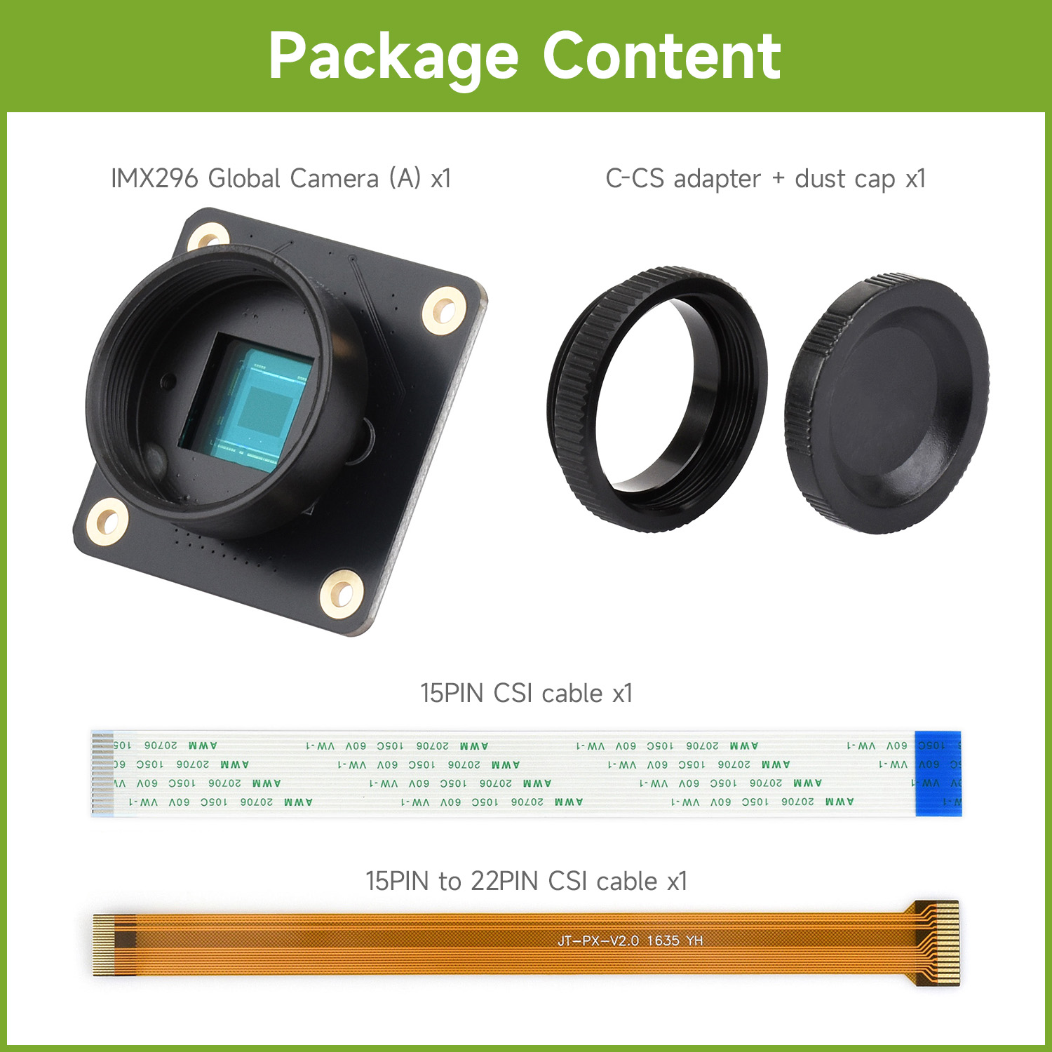 Waveshare IMX296 Global Shutte – Raspberry Pi Global Shutter Camera Imx296 Bewertung und Preis